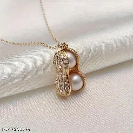Korean Pearl Necklace Chain