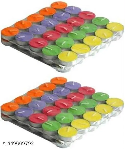 Tealight Candles for Home Decoration, Pack of 100