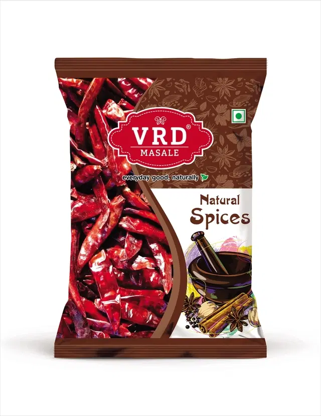 VRD Lal Mirch Sabut (Without Stem) 100 g