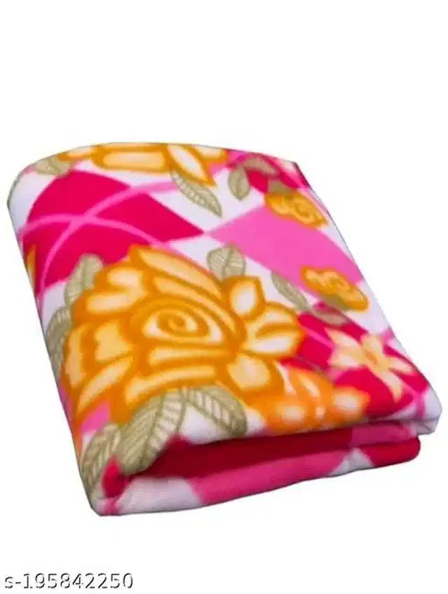 Fleece Blanket, Multicolor, 86x56 inches
