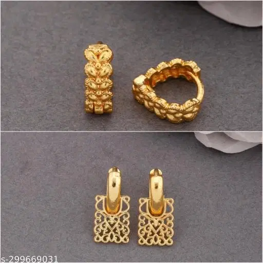 Combo Of Earrings/Studs/Bali