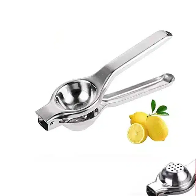 Stainless Steel Lemon Squeezer, Silver