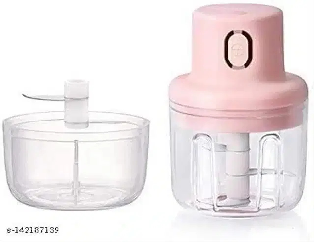 Mini Electric Chopper, Pink