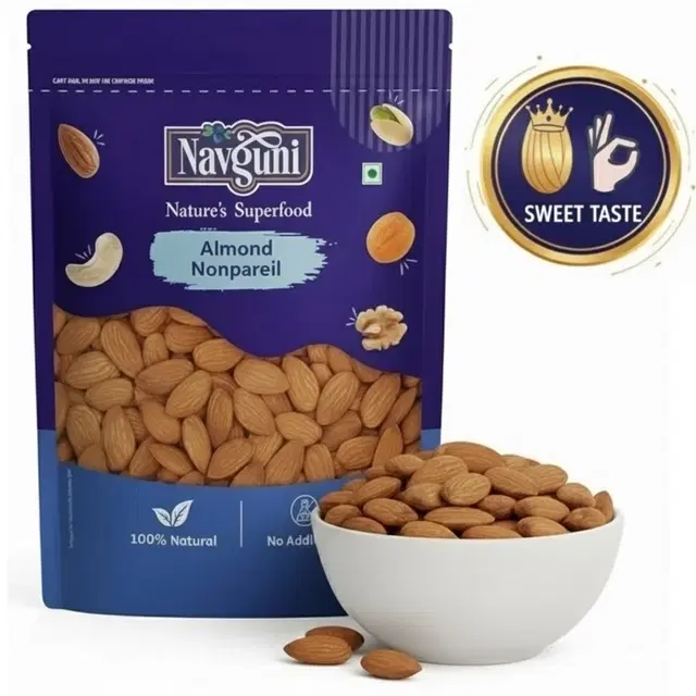 Navguni Almond Nonpareil (Gold) 400 g