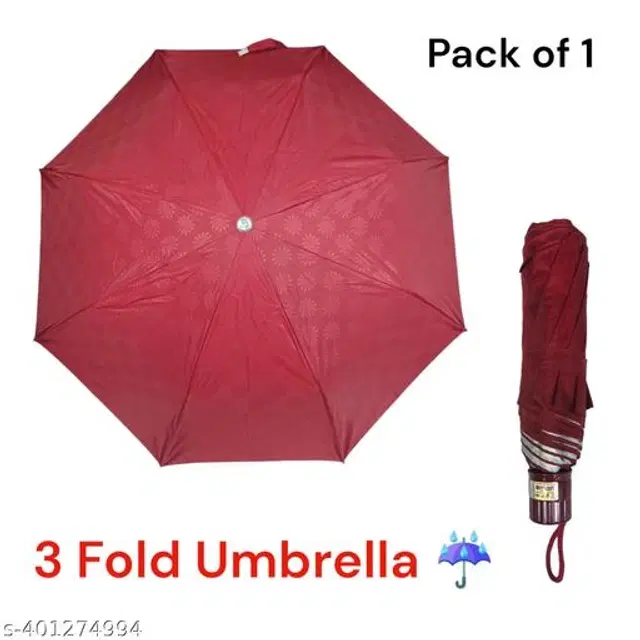 Polyester Foldable Umbrella, Assorted