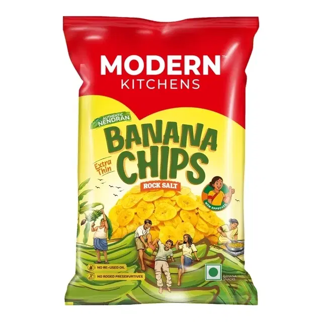 Modern Kitchens Banana Chips Salted 160G