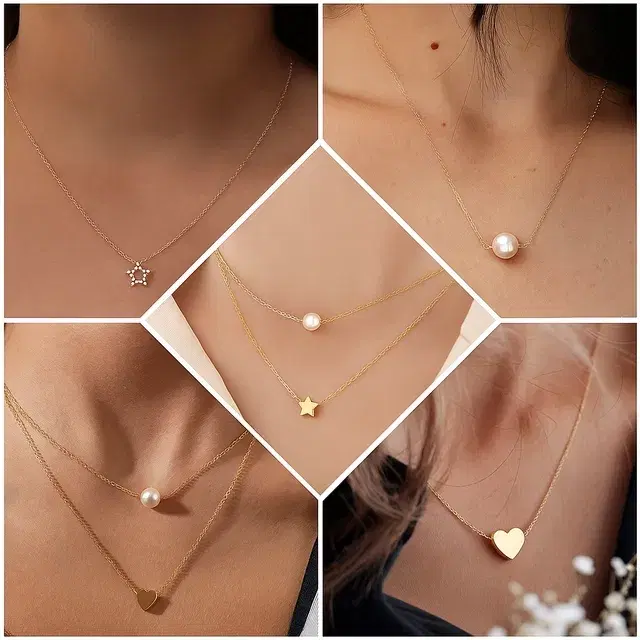 Chain for Women and Girls, Pack of 5