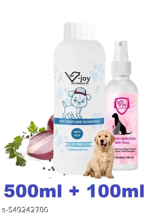 Anti-Itch 5 IN 1 Shampoo 500 ml Allergy Relief, Conditioning, Anti-fungal, Anti-microbial, Anti-itching, Anti-dandruff Natural Dog Shampoo (Total 600 ml) Shampoos & Conditioners for Pets , (Pack Of 1)
