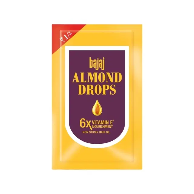 Bajaj Almond Drops Hair Oil 2.4 ml (Pack Of 100)