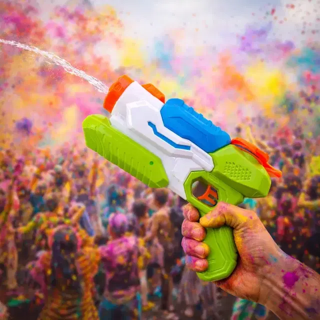 high-pressure Big Pichkari 500 ml (Pack of 1) Multicolor