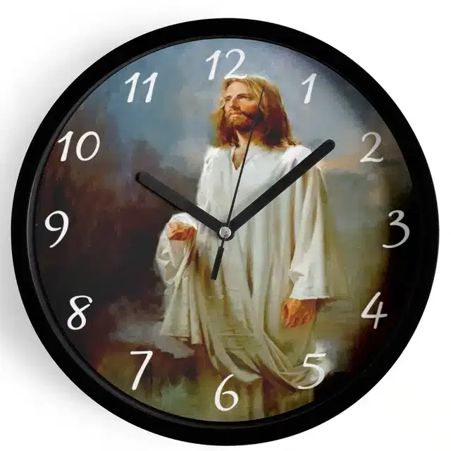 Analog Wall Clock, Multicolor, 7 inches