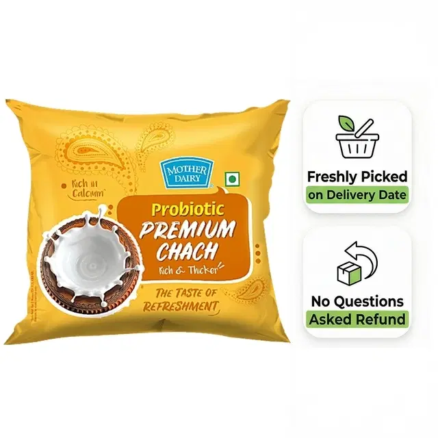 Mother Dairy Premium Probiotic Chach, 425 ml