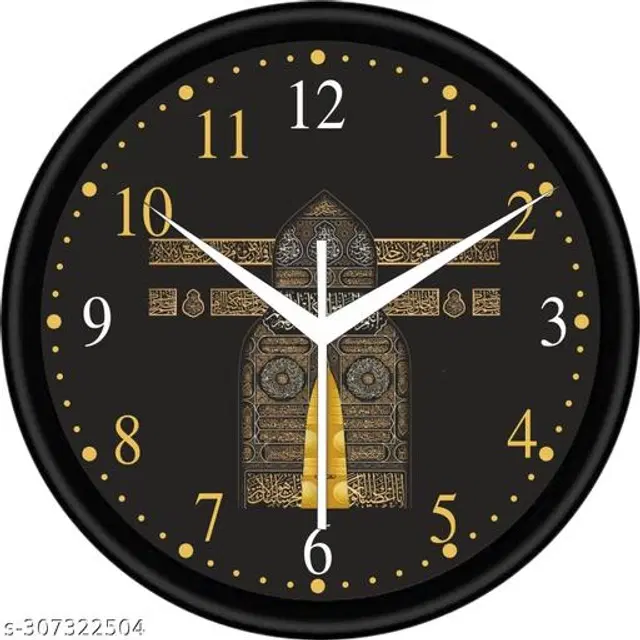 Plastic Wall Clock, Multicolor