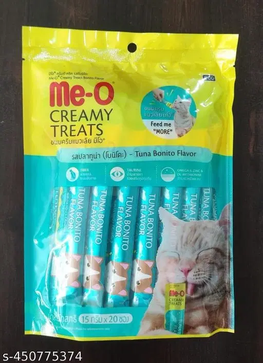 Me O Creamy Treats Tuna Bonito Flavor 300gm