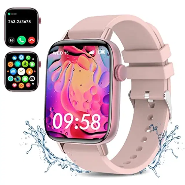 I8 Pro Maxx Smart Watch for Men & Women, Pink