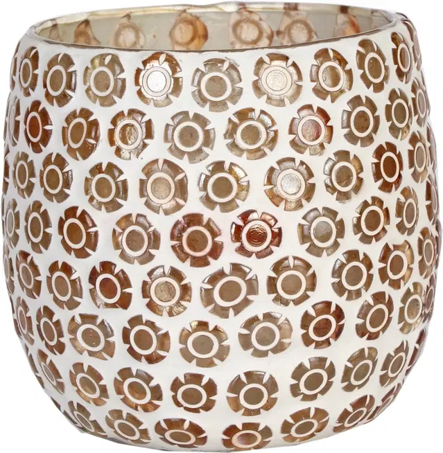 Glass Decorative Tea Light Holders, Multicolor