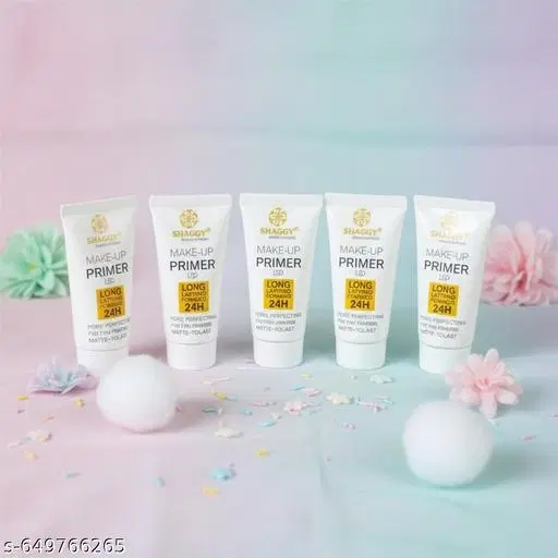 Lipsip Shaggy Base Primer, Pack of 5 (50 ml)