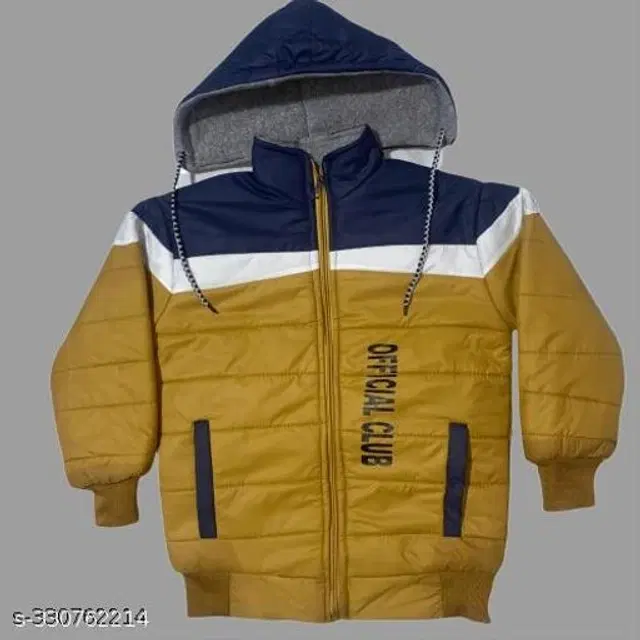 Polyester Jacket for Boys (Multicolor, 2-4 Months)