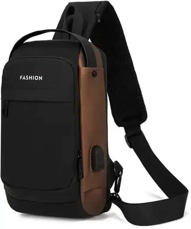 Multi-functional Crossbody Bag for Men, Black