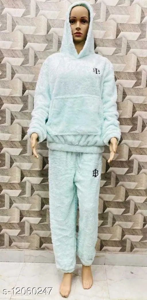 Warm Sweater for Women (Aqua Blue, L)