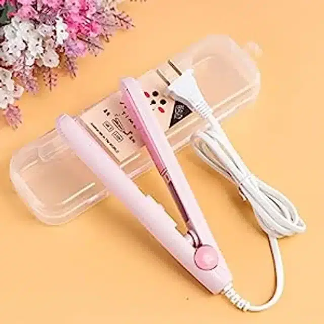 Beauzy Flat Iron Mini Hair Straightener, Multicolor