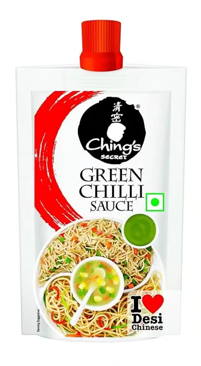 Ching's Green Chilli Sauce 90 g (Pouch)