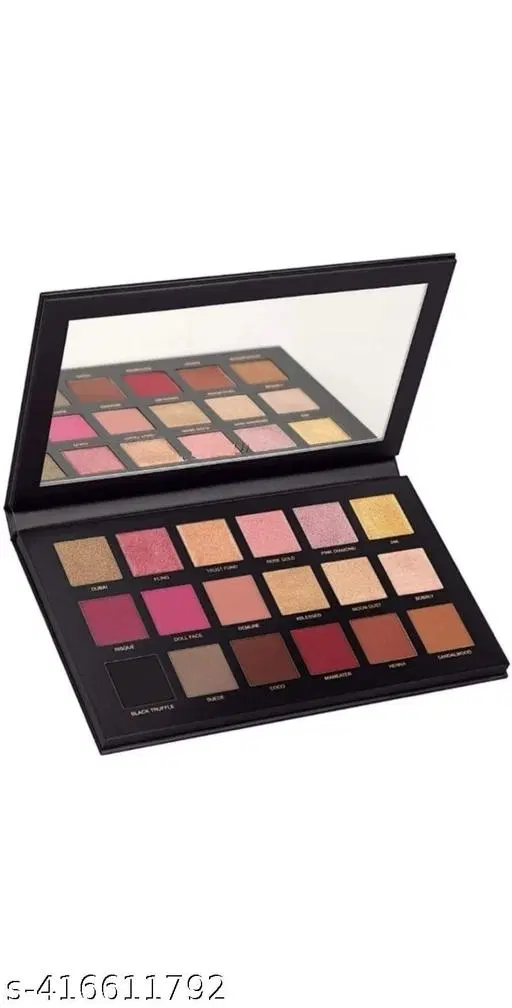 18 Color Eye Shadow Palette, Multicolor, Pack of 1