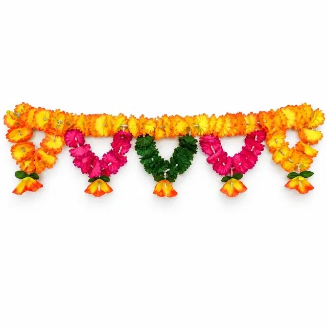 Artificial Multicolor Flower Toran For Main Door Decoration
