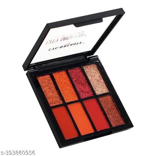 8 Color Eye Shadow Palette, Multicolor, Pack of 1