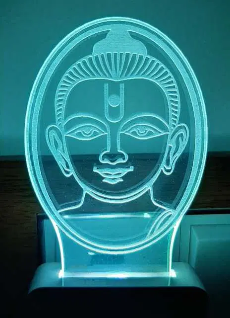 Leppy Night Lamp, Light With Plug, Multicolor, L17