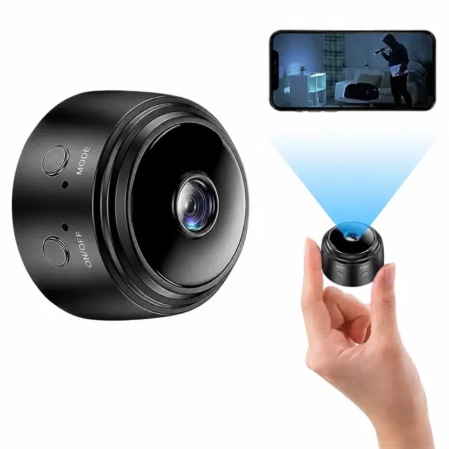 Immutable Wi-Fi Mini Spy Hidden Camera with Night Vision