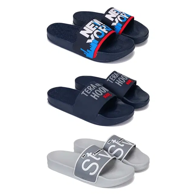 Combo of Sliders for Men, Set of 3 (Multicolor, 9)