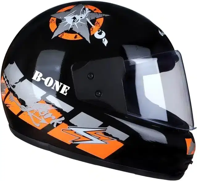 Full Face Bike Helmet for Men & Women, Black, M