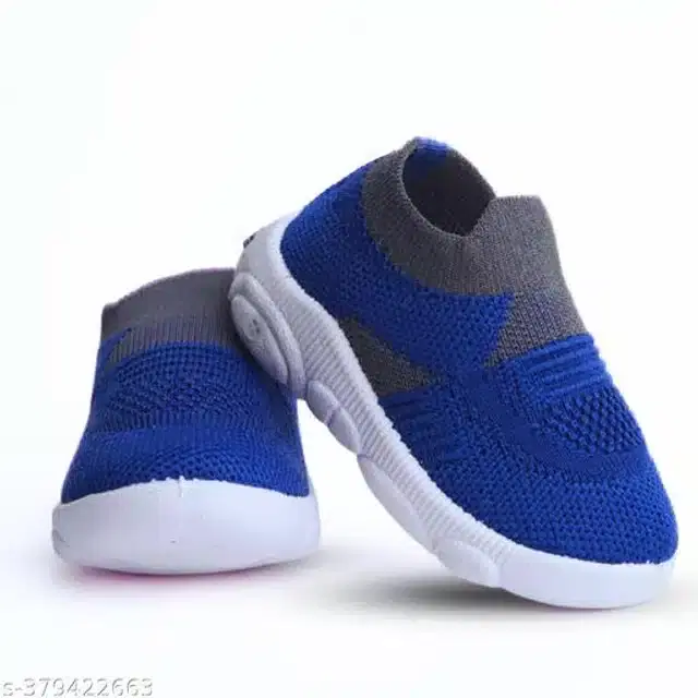 Casual Shoes for Infants (Blue & Grey, 12-15 Months)