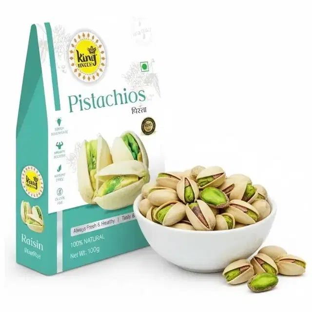 King Uncle Iranian Pista (Lightly Salted) 100 g
