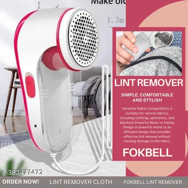 Lint Remover For Clothes ,Multicolour,(Pack Of 1)