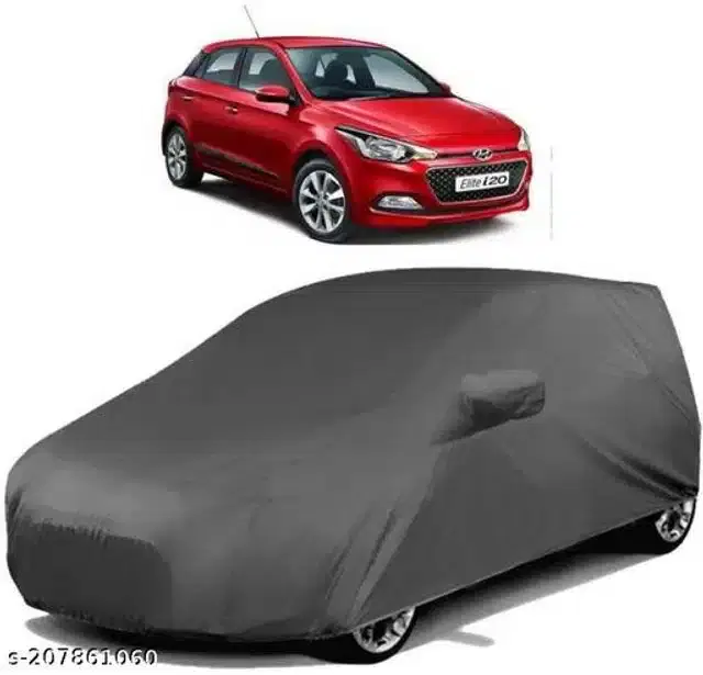 Taffeta Waterproof Car Cover for Hyundai Elite i20, Multicolor