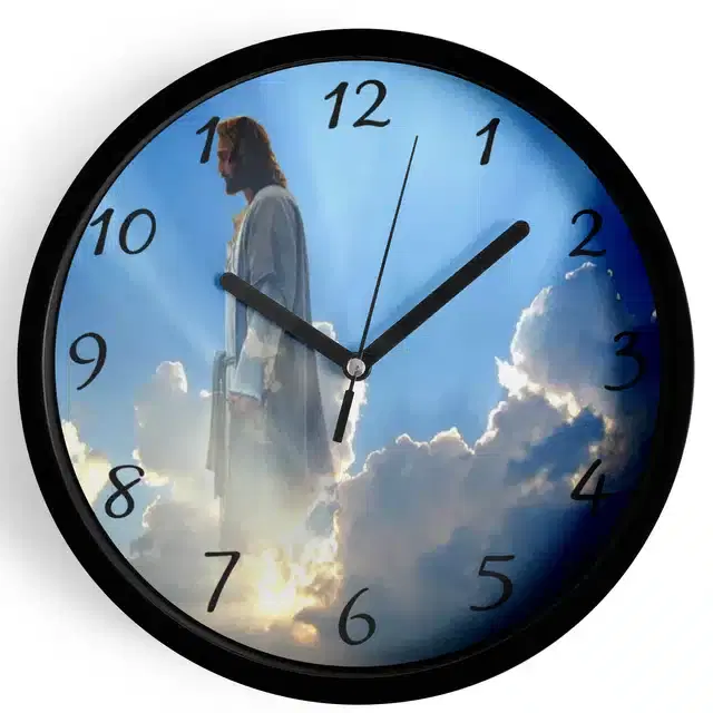 Analog Wall Clock, Multicolor, 7 inches