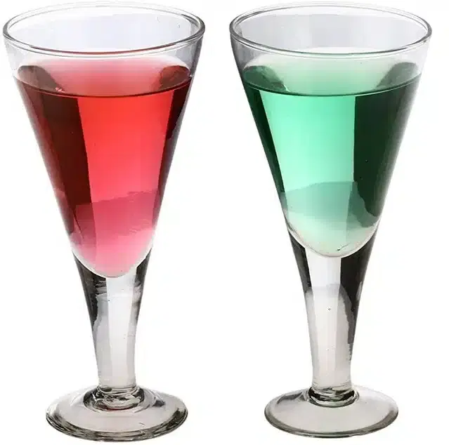 Liquor cum Cocktail Glasses, Transparent, 150 ml, Pack of 2