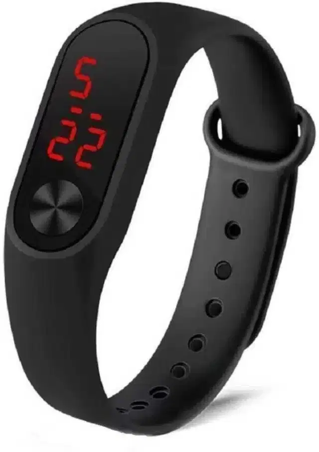 Digital Watch for Boys (Black)