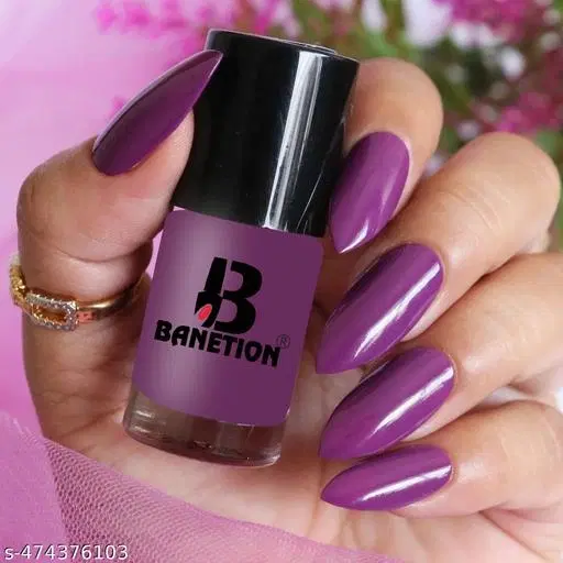 Banetion Matte Nail Polish, Multicolor, Pack of 1