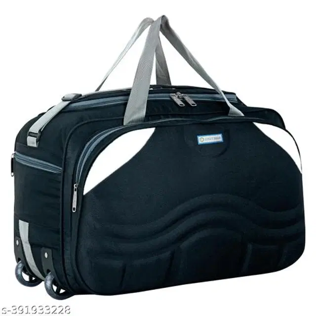 Polyester Duffel Bags, Black