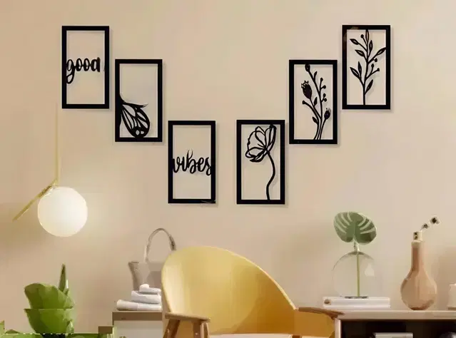 Khatu Good vibes frame  pack of 6