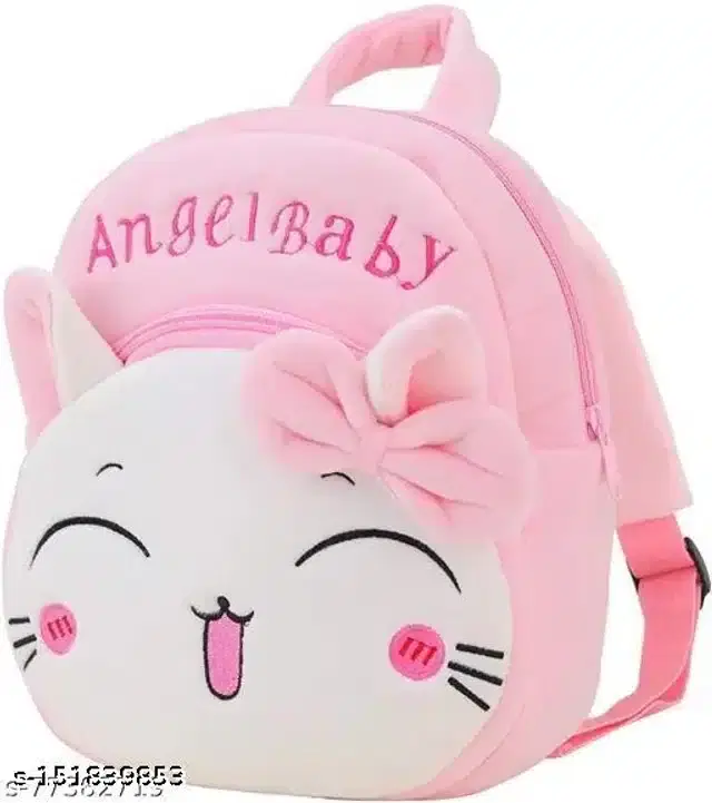 Backpack for Kids, Pink & White