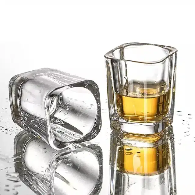 Liquor cum Cocktail Glass, Transparent, 65 ml
