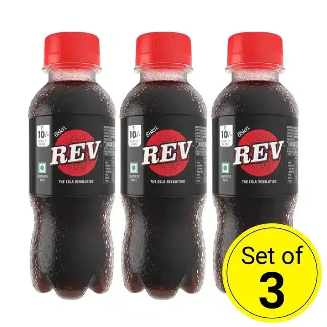 Bisleri Rev 3X160 ml (Set Of 3)