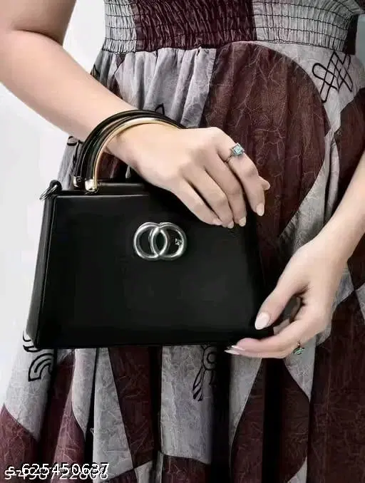 Black Crossbody Bags & Sling Bags for Women (Black, 1 Pc)