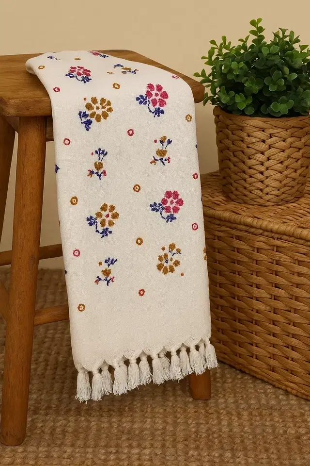 Cotton Printed Bath Towel 70x140cm Pack of 1