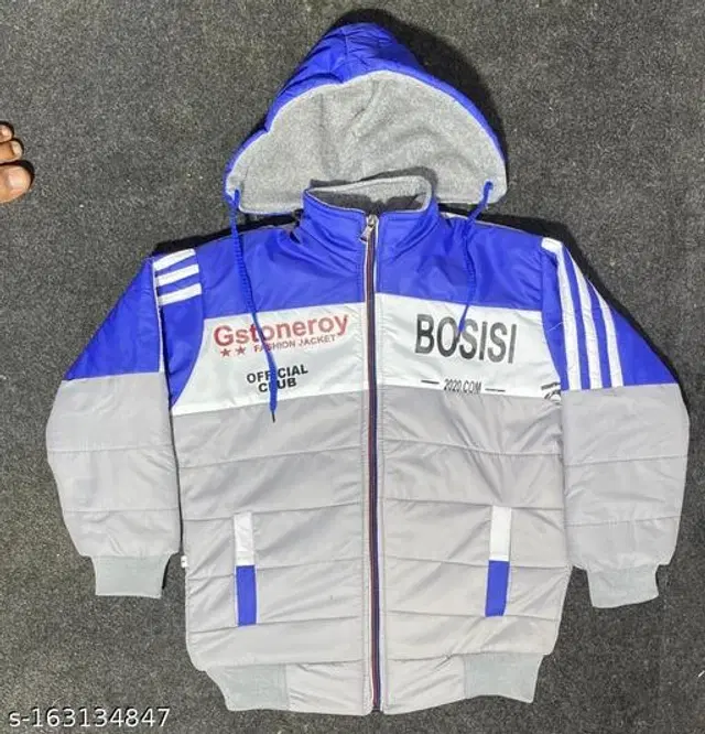 Polyester Jacket for Boys (Multicolor, 18-24 Months)