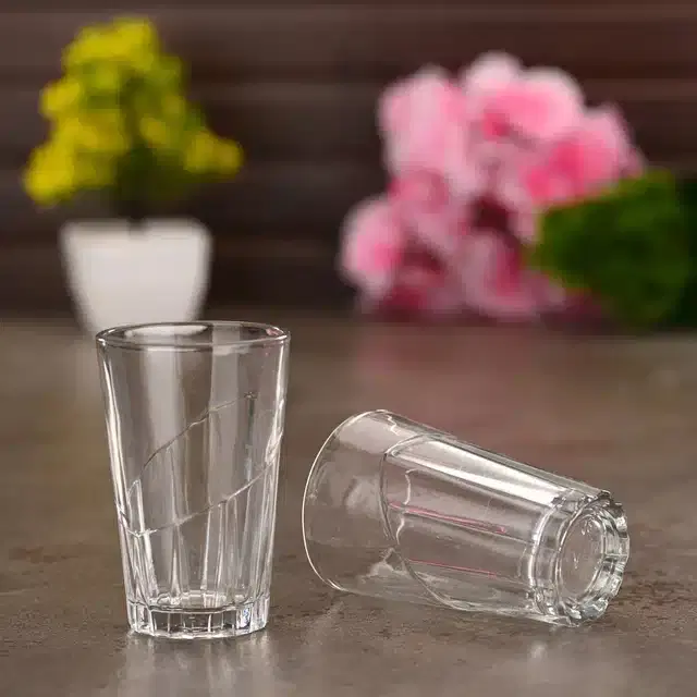 Fancy Water & Wine Glass, 150 ml, Pack of 2